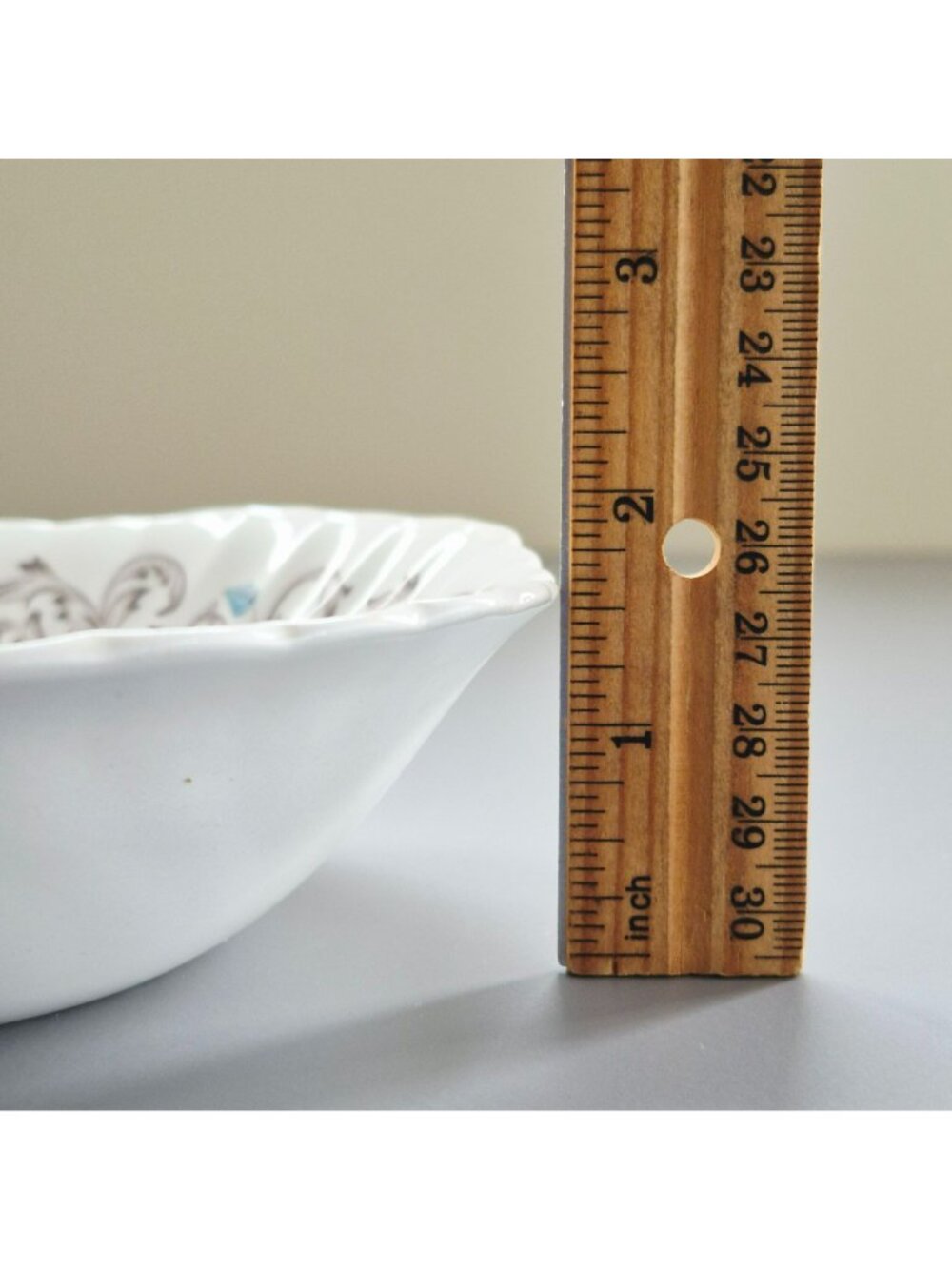 Vintage Johnson Bros Encore Square Cereal Bowl Set of 2, Blue Leaves Light Brown - Picture 9 of 9